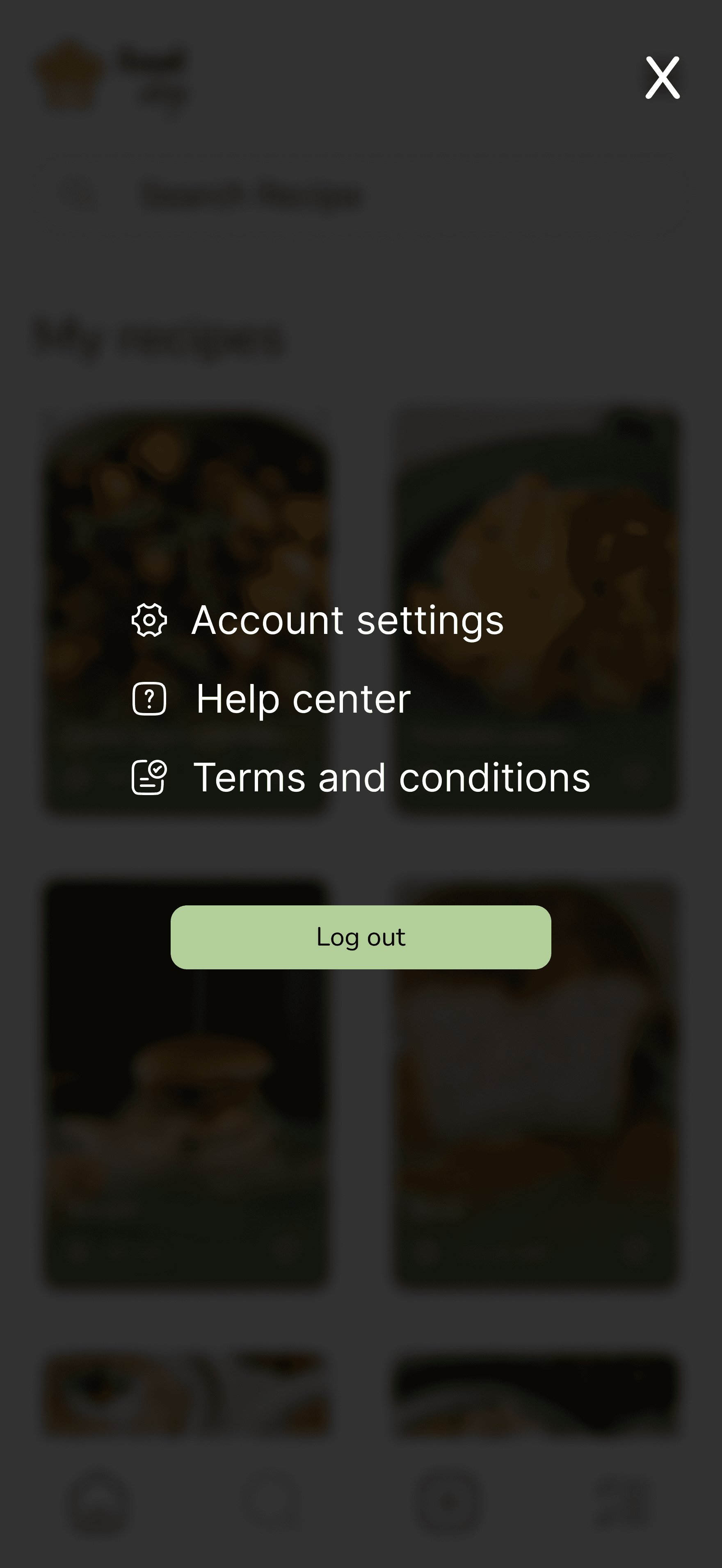 Menu Screen